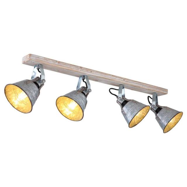 Netlighting Günther I Ceiling Spotlight Bar White 4x E27 - image 1