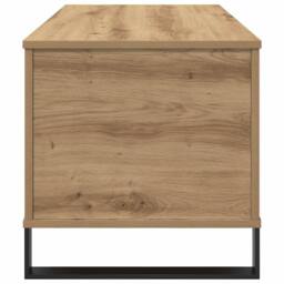 Berkfield Home Coffee Table Artisan Oak 90x44.5x45 cm Engineered Wood in Brown - thumbnail 6