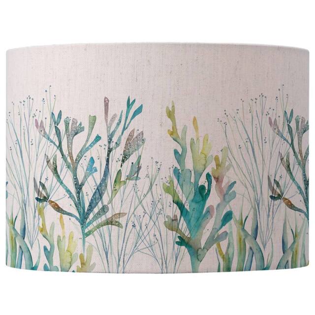 Voyage Maison Coral Reef Eva Lampshade in Green - Size: 40 cm diameter x 25 cm high - image 1