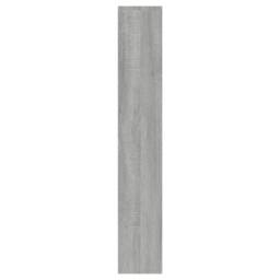 Berkfield Home Shoe Cabinet with Mirror 3-Layer Grey Sonoma 63x17x102.5 cm - thumbnail 5