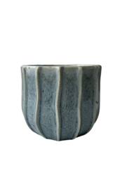 KDMD Blue Grey Hortus Porto Pot 14x13cm - Size: 14x13 cm