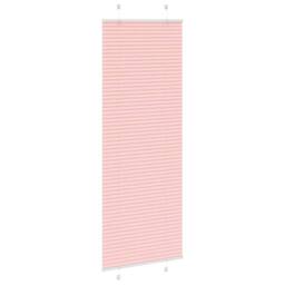 Berkfield Home Pleated Blind Pink 75x200 cm Fabric Width 74.4 cm Polyester - thumbnail 3