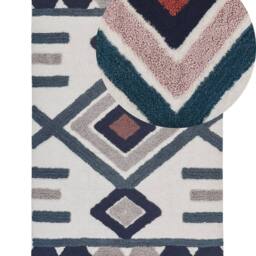 Wyld and Coco Multicolour Handwoven Cotton Rug 160 x 230 cm - Size: 160 cm x 230 cm - thumbnail 2