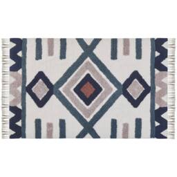 Wyld and Coco Multicolour Handwoven Cotton Rug 160 x 230 cm - Size: 160 cm x 230 cm - thumbnail 3