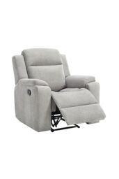 More4Homes Orka 1+3 Seater Fabric Manual Recliner Sofa Set in Grey - thumbnail 7