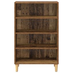 Berkfield Home Sideboard with Shelf Old wood 57 x 35 x 90 cm Engineered wood in Brown - thumbnail 5