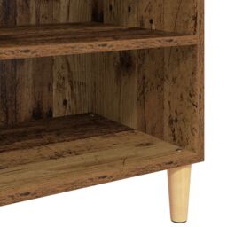 Berkfield Home Sideboard with Shelf Old wood 57 x 35 x 90 cm Engineered wood in Brown - thumbnail 8