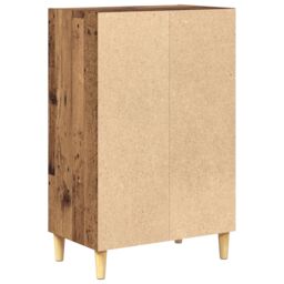 Berkfield Home Sideboard with Shelf Old wood 57 x 35 x 90 cm Engineered wood in Brown - thumbnail 7