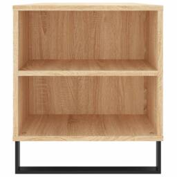 Berkfield Home Modern Coffee Table Sonoma Oak 102x44.5x50 cm Engineered Wood in Light Tan - thumbnail 7