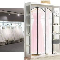 SPETLEK Extra Large Breathable Wedding Dress Bag in White - thumbnail 4