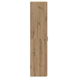 Berkfield Home Highboard Artisan Oak 45x42.5x185 cm Engineered Wood in Brown - thumbnail 9