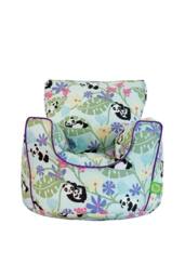 Bean Lazy Cotton Light Blue Panda Bean Bag Arm Chair with Beans Child / Teen size - Size: Large - thumbnail 1