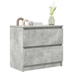 Berkfield Home TV Cabinet Concrete Grey 60x35x54 cm Engineered Wood - Size: 60 x 35 x 54 cm - thumbnail 4