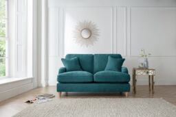 The Great Sofa Company Orla 2 Seater Sofa Manhattan Ice in Emerald