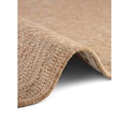 THE RUGS Kona Reversible Rug - Indoor Outdoor Flat Woven Polypropylene Low Pile in Beige - Size: 200 cm x 290 cm - thumbnail 3