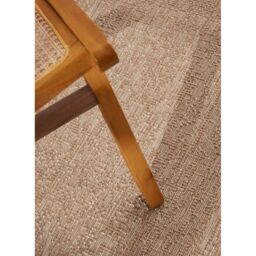 THE RUGS Kona Reversible Rug - Indoor Outdoor Flat Woven Polypropylene Low Pile in Beige - Size: 200 cm x 290 cm - thumbnail 5