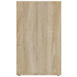 Berkfield Home Shoe Cabinet Sonoma Oak 52.5x30x50 cm in Light Oak - thumbnail 5