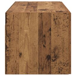Berkfield Home Wall Cabinet Old wood 80 x 42.5 x 40 cm Engineered wood in Brown - thumbnail 7