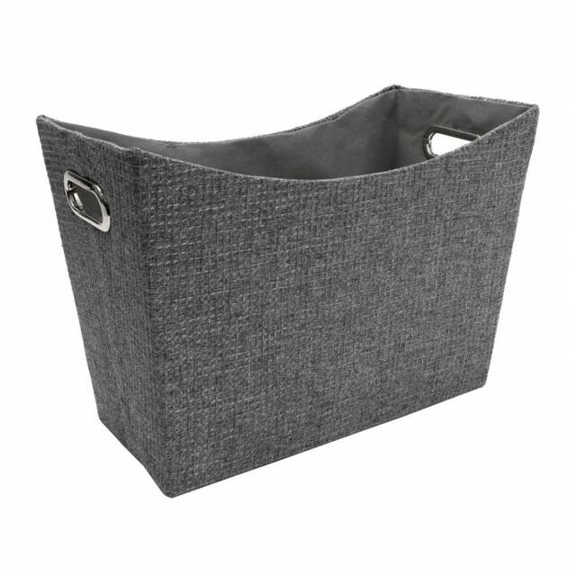 JVL Chroma Magazine Storage Holder in Dark Grey - image 1