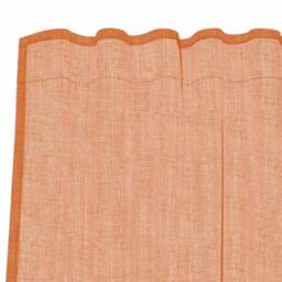 Berkfield Home Voile Curtains with Rod Pockets 2 pcs Terracotta - thumbnail 6