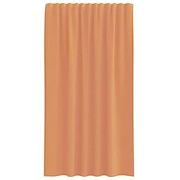 Berkfield Home Voile Curtains with Rod Pockets 2 pcs Terracotta - thumbnail 4