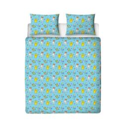Pokemon Characters Reversible Duvet Set in Blue - Size: Double - thumbnail 4