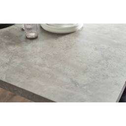 Cheshire Premium Stratton 160cm Concrete Effect Dining Table in Grey - thumbnail 3