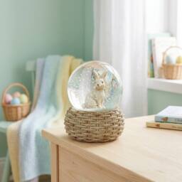 Garden Greatness Springtime Whimsical Bunny Waterball Display Ornament - Size: 1 Pack - thumbnail 1