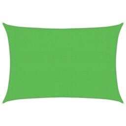 Berkfield Home Sunshade Sail 160 g/m¬≤ Light Green 3x5 m HDPE - thumbnail 2