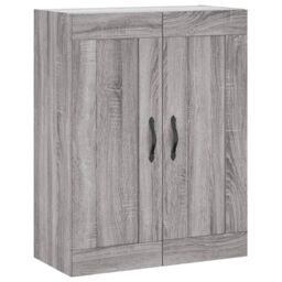 Berkfield Home Highboard Grey Sonoma 69.5x34x180 cm Engineered Wood - thumbnail 5