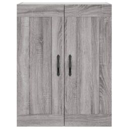 Berkfield Home Highboard Grey Sonoma 69.5x34x180 cm Engineered Wood - thumbnail 6