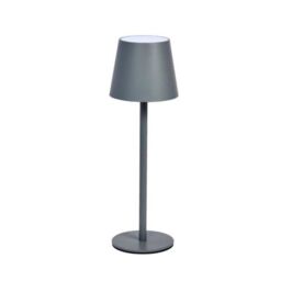 Marco Paul 33cm Slate Metal Rechargeable Table Lamp in Grey - thumbnail 7