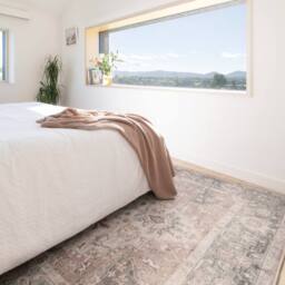 Kukoon Machine Washable Natural Jute Blend Beige Medalion Area Rug - Size: 60 cm x 240 cm - thumbnail 5
