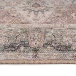 Kukoon Machine Washable Natural Jute Blend Beige Medalion Area Rug - Size: 60 cm x 240 cm - thumbnail 7