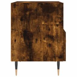 Berkfield Home Modern Bedside Cabinets 2 pcs Smoked Oak 40x35x47.5 cm Engineered Wood in Brown - thumbnail 8