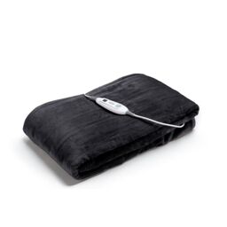 Snug City Electric Heated Over Blanket Throw 6 Heat Settings Machine Washable Soft Touch in Tan - Size: 130 cm x 180 cm - thumbnail 3