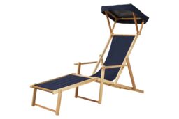 Orsina Beauport Lounger in Grey - thumbnail 2