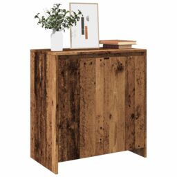 Berkfield Home Sideboard Old Wood 70x41x75 cm Engineered Wood in Brown - Size: 70 x 41 x 75 cm - thumbnail 1