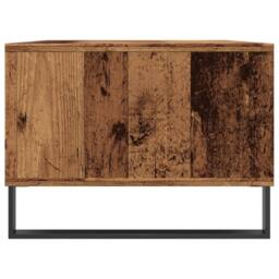 Berkfield Home Coffee Table Old Wood 90x50x36.5 cm Engineered Wood in Brown - thumbnail 6