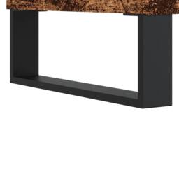 Berkfield Home Coffee Table Old Wood 90x50x36.5 cm Engineered Wood in Brown - thumbnail 8