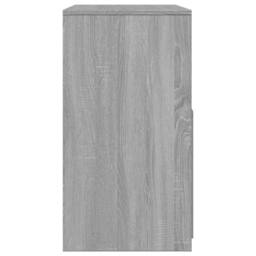 Berkfield Home Beautiful Dressing Table & Stool Grey Sonoma 60x40x113.5 cm - thumbnail 6