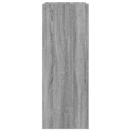 Berkfield Home Shoe Cabinet Grey Sonoma 52x37.5x100 cm Engineered Wood - thumbnail 5