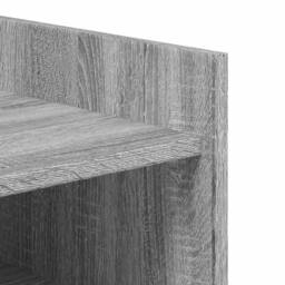 Berkfield Home Shoe Cabinet Grey Sonoma 52x37.5x100 cm Engineered Wood - thumbnail 8