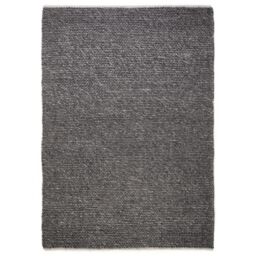 The Rug Shop UK Charcoal Handmade Wool Modern Plain Easy To Clean Charcoal Area Rug - Size: 200 cm x 290 cm - thumbnail 5
