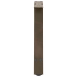 Berkfield Home Coffee Table Legs A-Shaped 2 pcs 38x(42-43) cm Steel in Black - thumbnail 6
