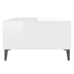Berkfield Home Decorative Coffee Table High Gloss White 103.5x60x35 cm Engineere - thumbnail 6