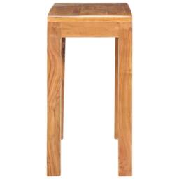 Berkfield Home Console Table 110x40x76 cm Solid Acacia Wood in Honey Finish in Brown - Size: 110 x 40 x 76 cm - thumbnail 3