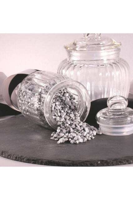 KDMD 750 Gram Jar of Silver Pebbles 3 Pack - image 1