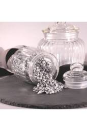 KDMD 750 Gram Jar of Silver Pebbles 3 Pack - thumbnail 2