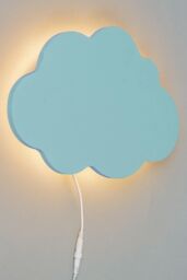 BHS Lighting Glow Cloud Wall Light in Blue